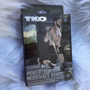 5 Resistance Bands New in Box Power Loop Exercise